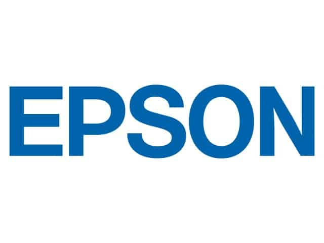 Logo Epson bleu