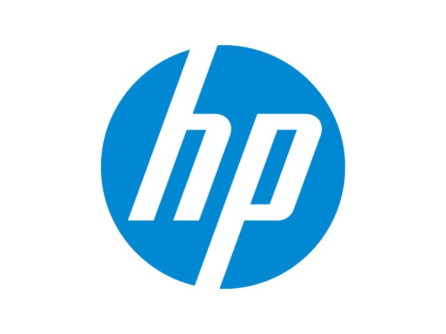 Logo HP bleu